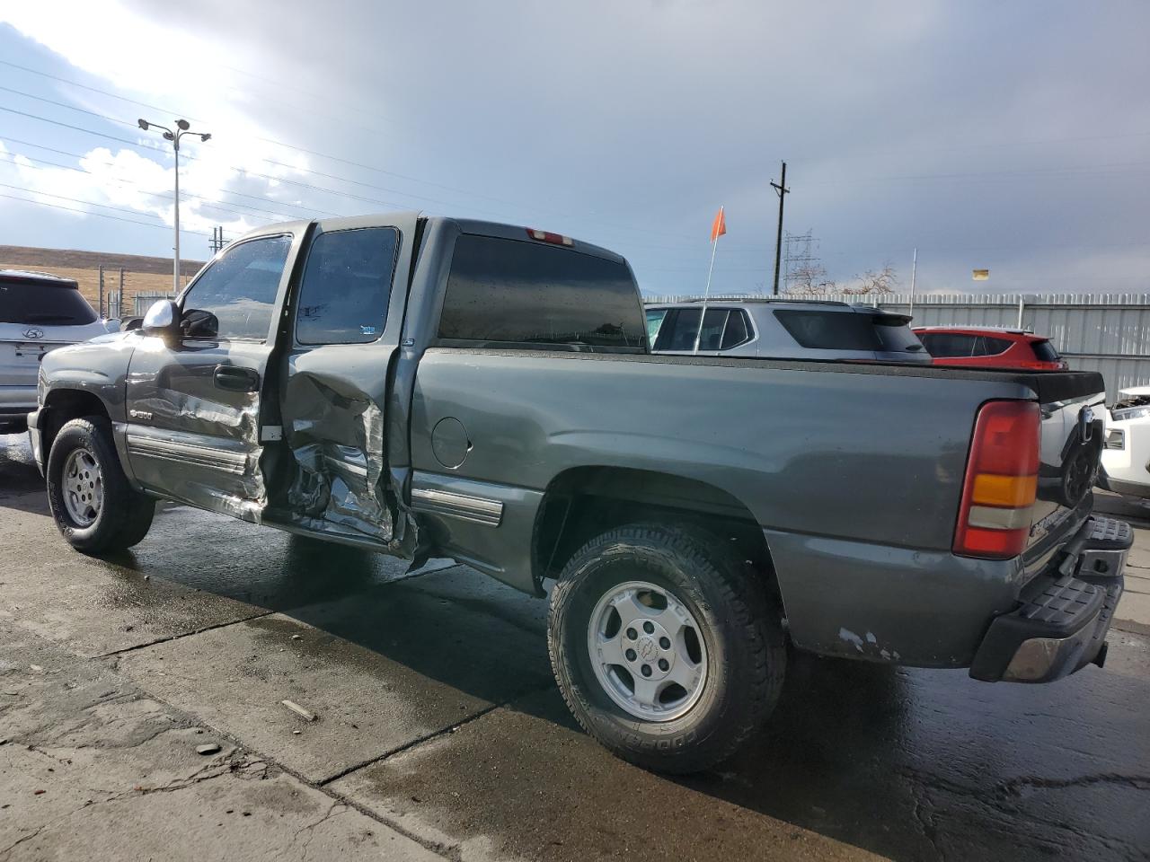 Изображение 2 2002 CHEVROLET SILVERADO K1500 2002 с VIN 1GCEK19TX2E203521