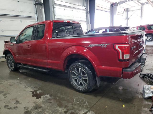 Image 2 of 2016 FORD F150 SUPER CAB 2016 with VIN 1FTEX1EP4GKF11996
