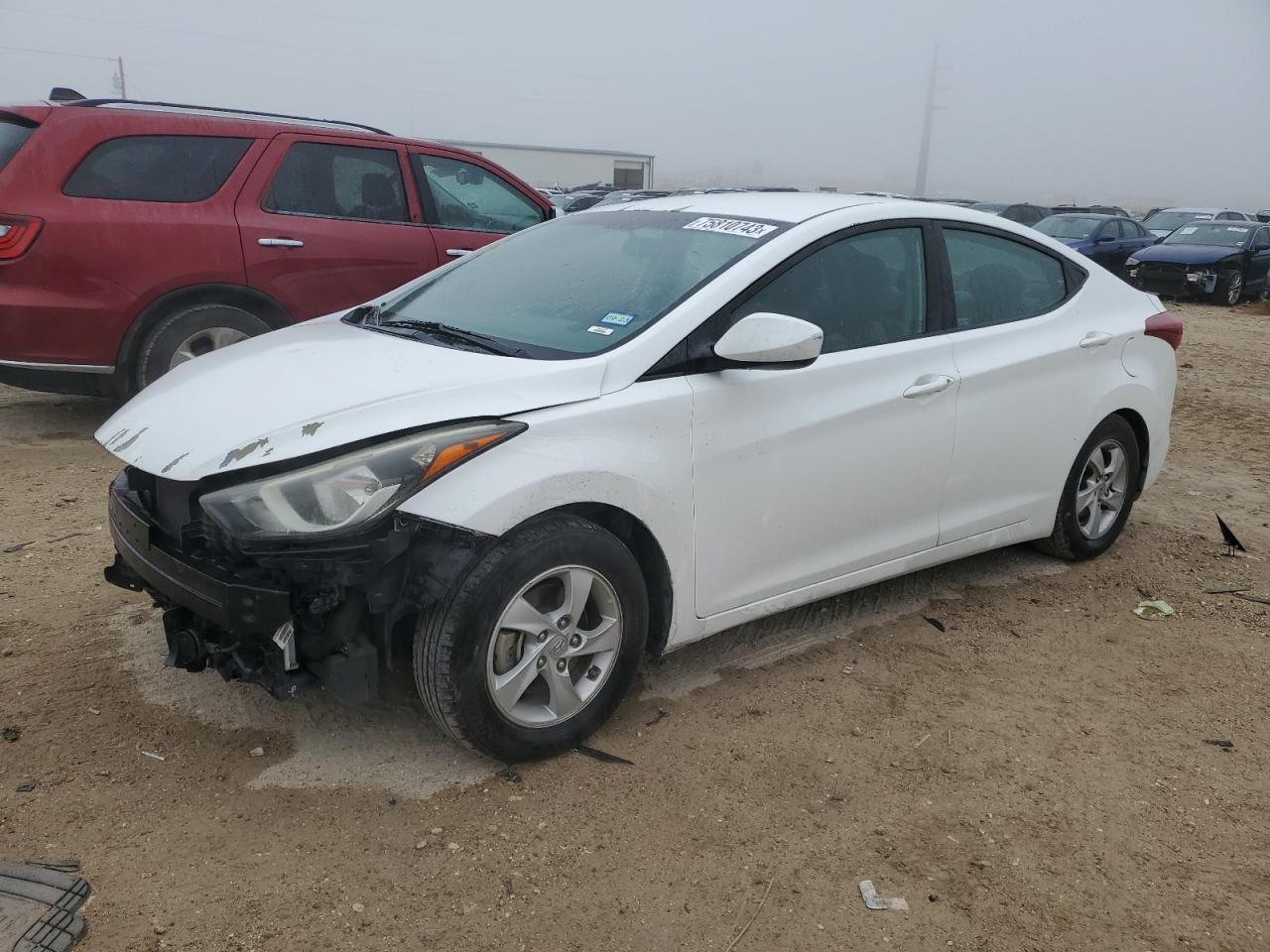 Obraz 1 z 2014 HYUNDAI ELANTRA SE 2014 z VIN 5NPDH4AE4EH500071