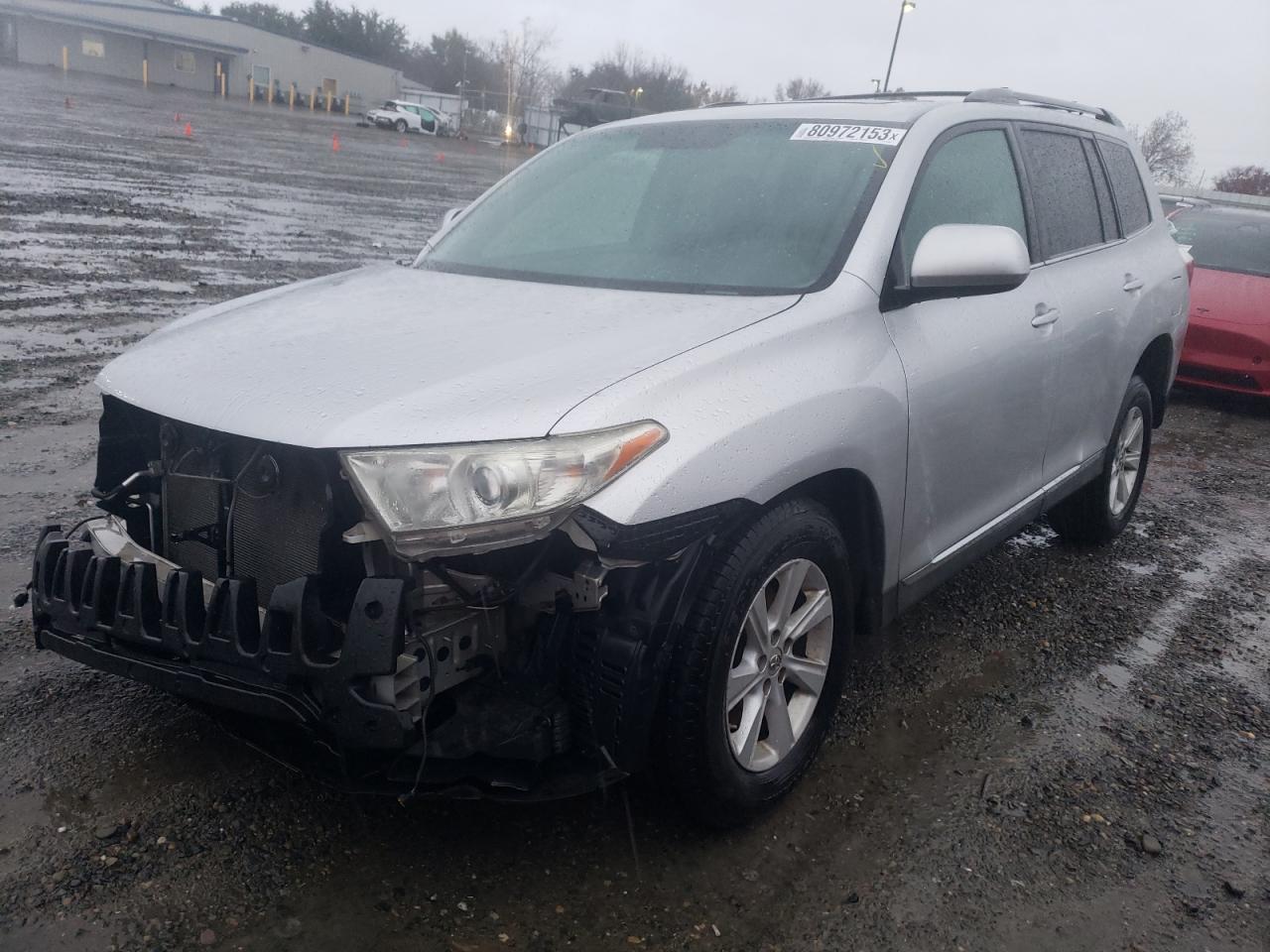 Image 1 of 2013 TOYOTA HIGHLANDER BASE 2013 with VIN 5TDZK3EH3DS093438