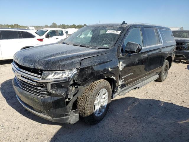 Image 1 of 2021 CHEVROLET SUBURBAN C1500 LT 2021 with VIN 1GNSCCKDXMR263946