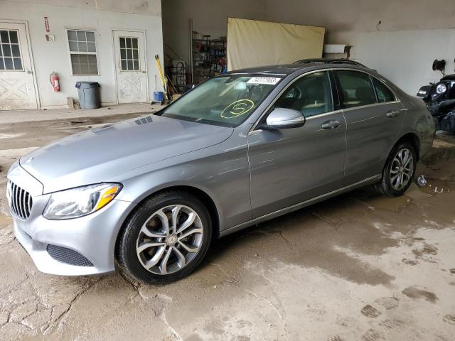 Image 1 of 2015 MERCEDES-BENZ C 300 4MATIC 2015 with VIN 55SWF4KB7FU010967