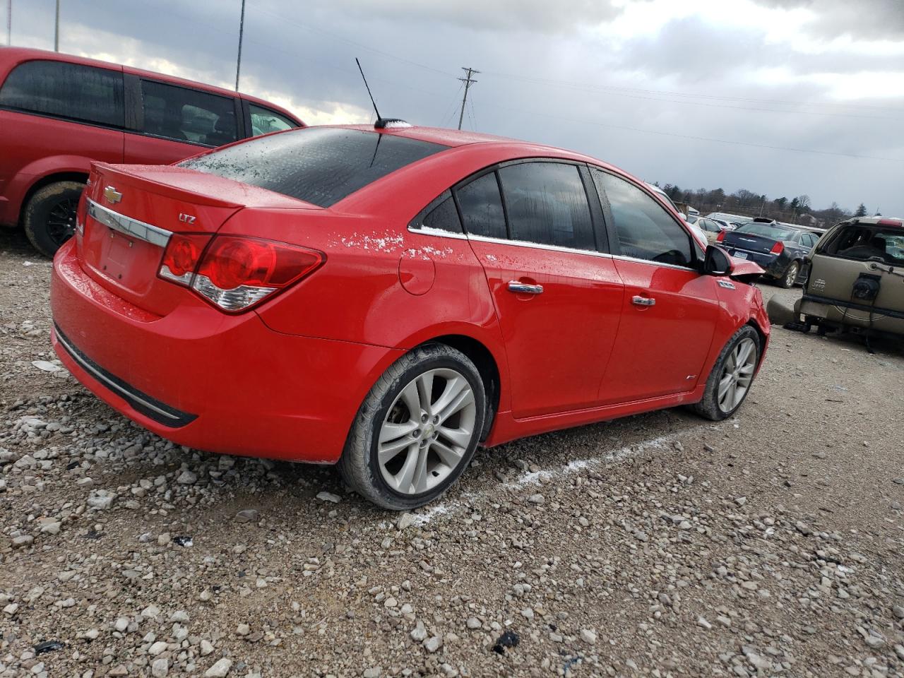 Изображение 3 2015 CHEVROLET CRUZE LTZ 2015 с VIN 1G1PG5SB6F7129374