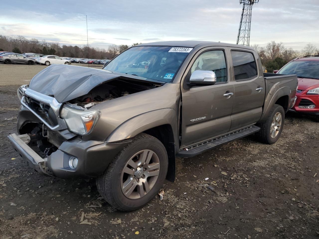 Image 1 of 2015 TOYOTA TACOMA DOUBLE CAB 2015 with VIN 3TMLU4EN3FM181128