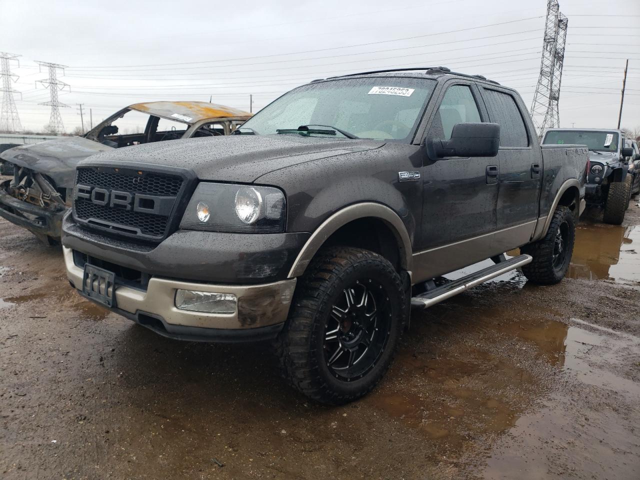 Image 1 of 2005 FORD F150 SUPERCREW 2005 with VIN 1FTPW14545FA30275