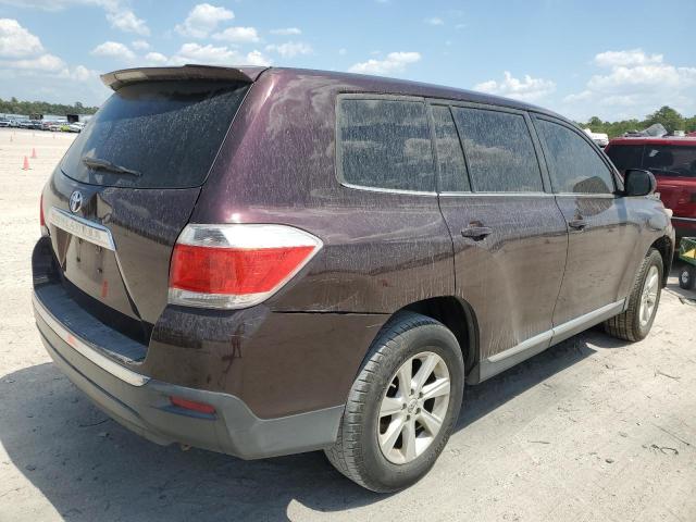 Image 3 of 2012 TOYOTA HIGHLANDER BASE 2012 with VIN 5TDZK3EH7CS055581
