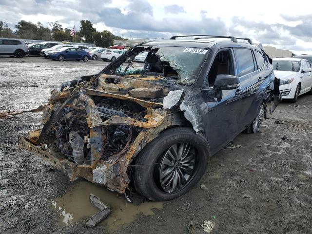 Image 1 of 2021 TOYOTA HIGHLANDER PLATINUM 2021 with VIN 5TDFZRBH1MS160849