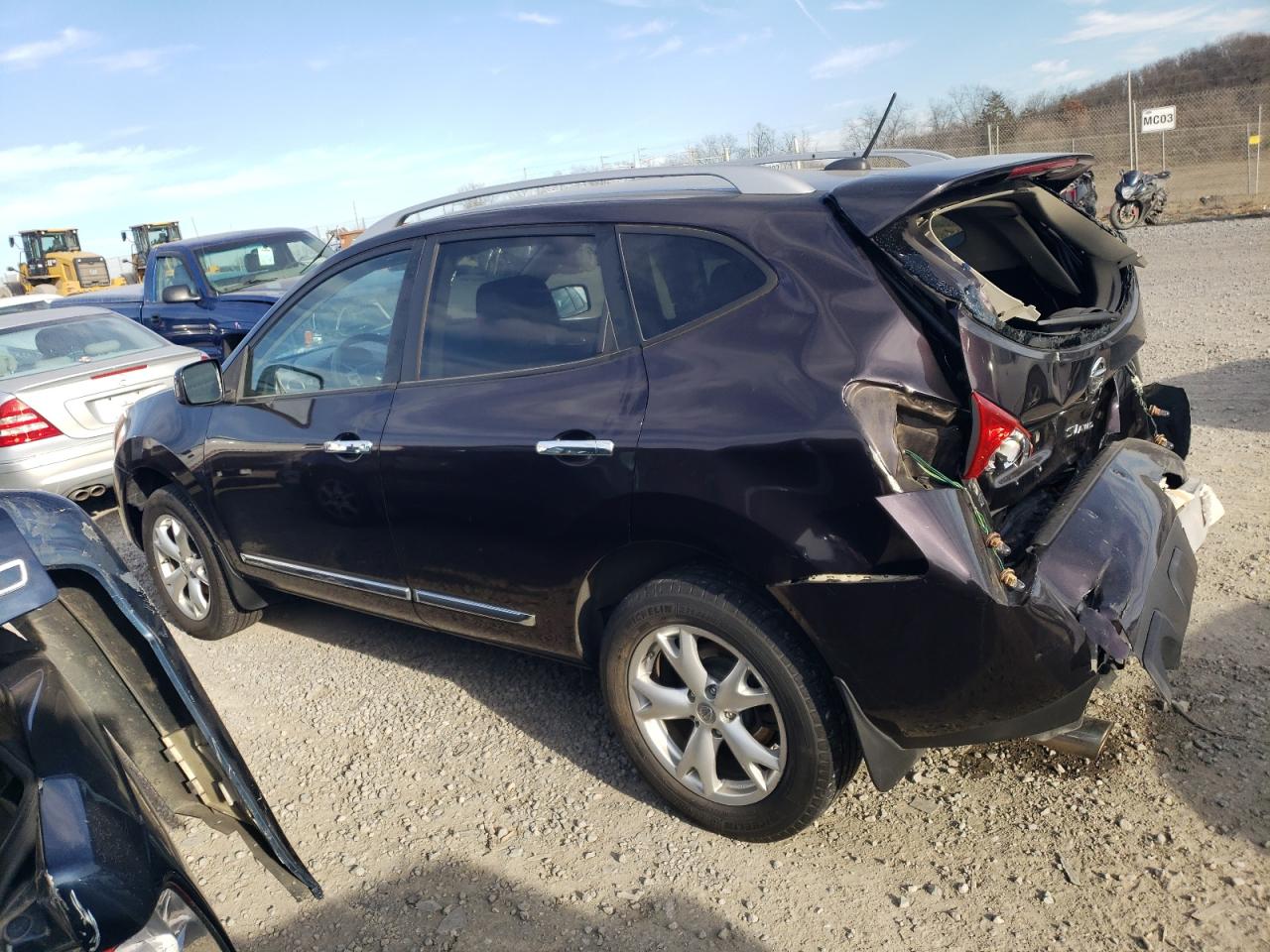 Image 2 of 2011 NISSAN ROGUE S 2011 with VIN JN8AS5MV3BW308818