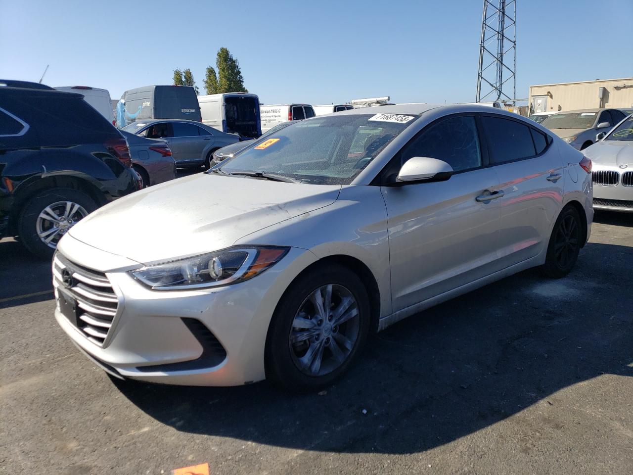 Изображение 1 2018 HYUNDAI ELANTRA SEL 2018 с VIN 5NPD84LF3JH384846