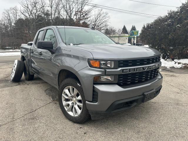 Image 1 of 2021 CHEVROLET SILVERADO K1500 CUSTOM 2021 with VIN 1GCRYBEK6MZ375897
