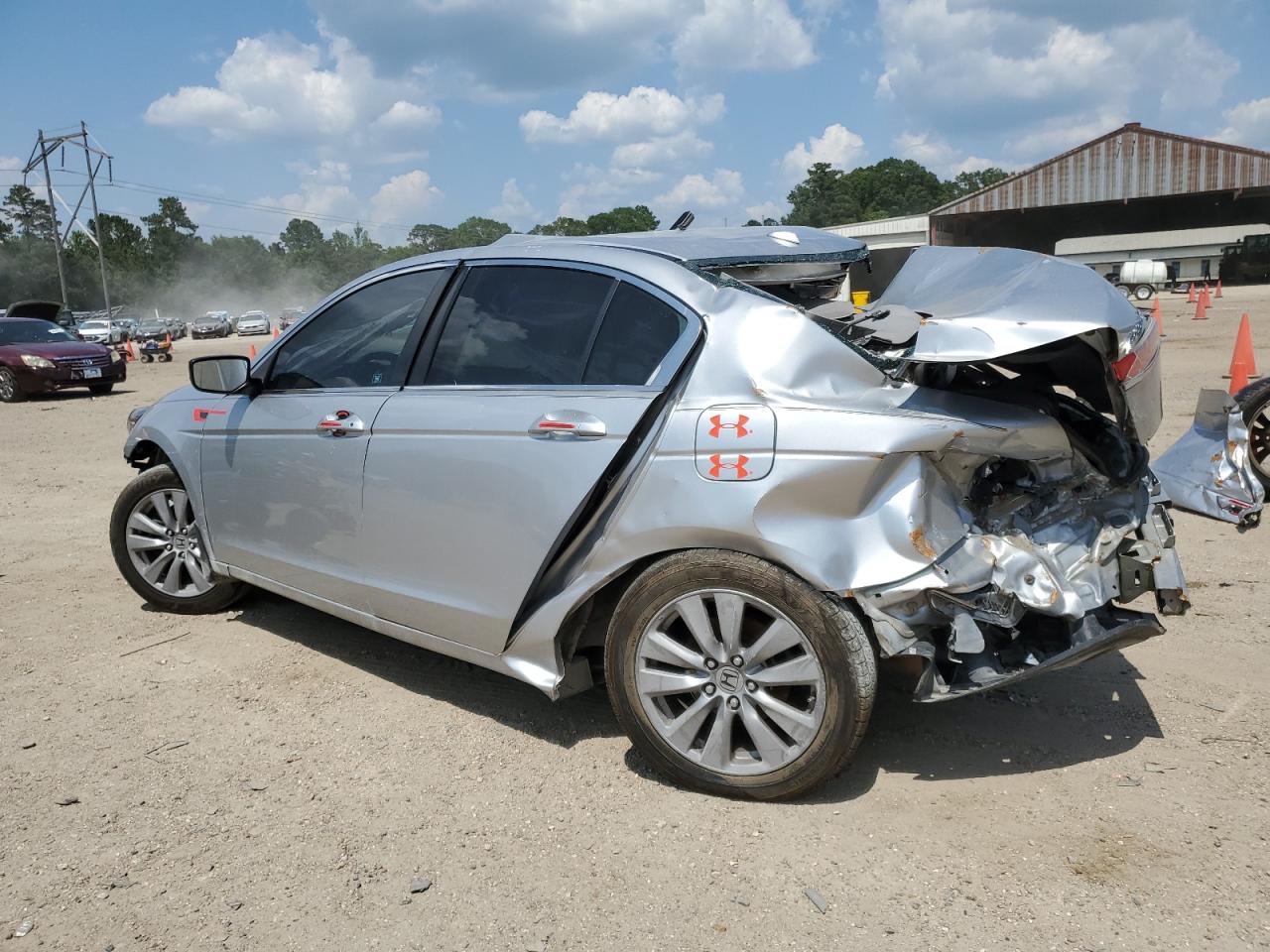 Image 2 of 2011 HONDA ACCORD EXL 2011 with VIN 1HGCP2F84BA097297