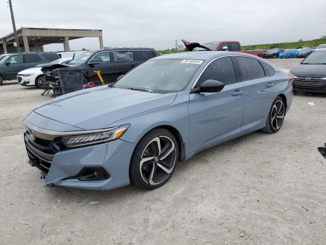 Image 1 of 2022 HONDA ACCORD SPORT 2022 with VIN 1HGCV2F37NA024732