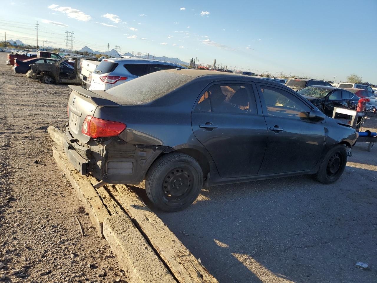 Image 3 of 2009 TOYOTA COROLLA BASE 2009 with VIN 1NXBU40E69Z165004
