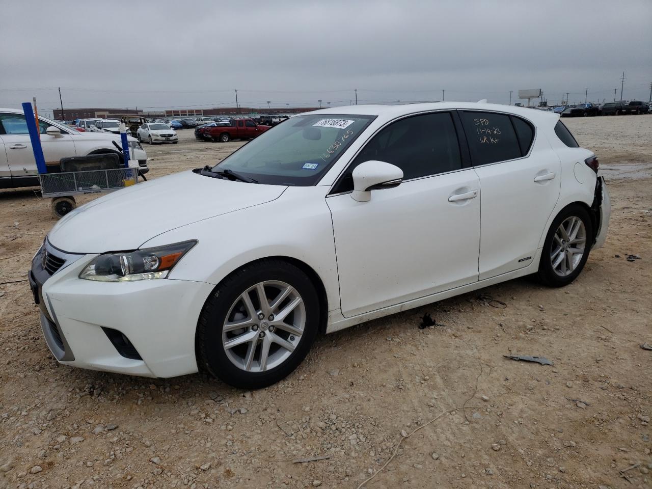 Изображение 1 2014 LEXUS CT 200 2014 с VIN JTHKD5BH3E2185524