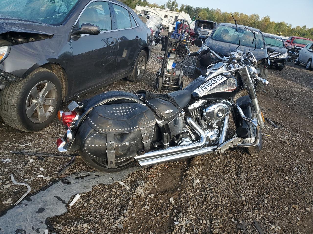 Obraz 3 z 2008 HARLEY-DAVIDSON FLSTC  2008 z VIN 1HD1BW5158Y086744
