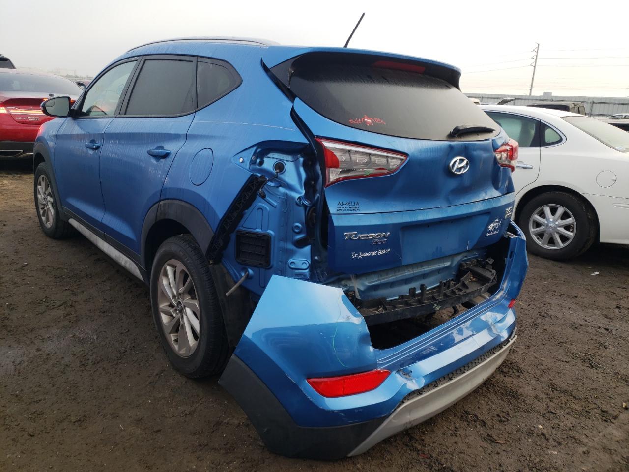 Image 3 of Hyundai Tucson Limited 2017 with VIN KM8J3CA20HU497273