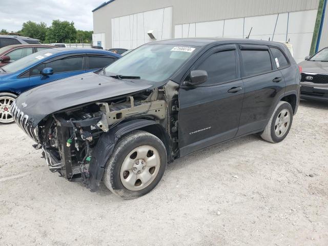 Image 1 of 2017 JEEP CHEROKEE SPORT 2017 with VIN 1C4PJLABXHD221574