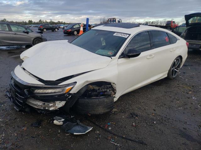 Image 1 of 2022 HONDA ACCORD SPORT 2022 with VIN 1HGCV2F33NA025506