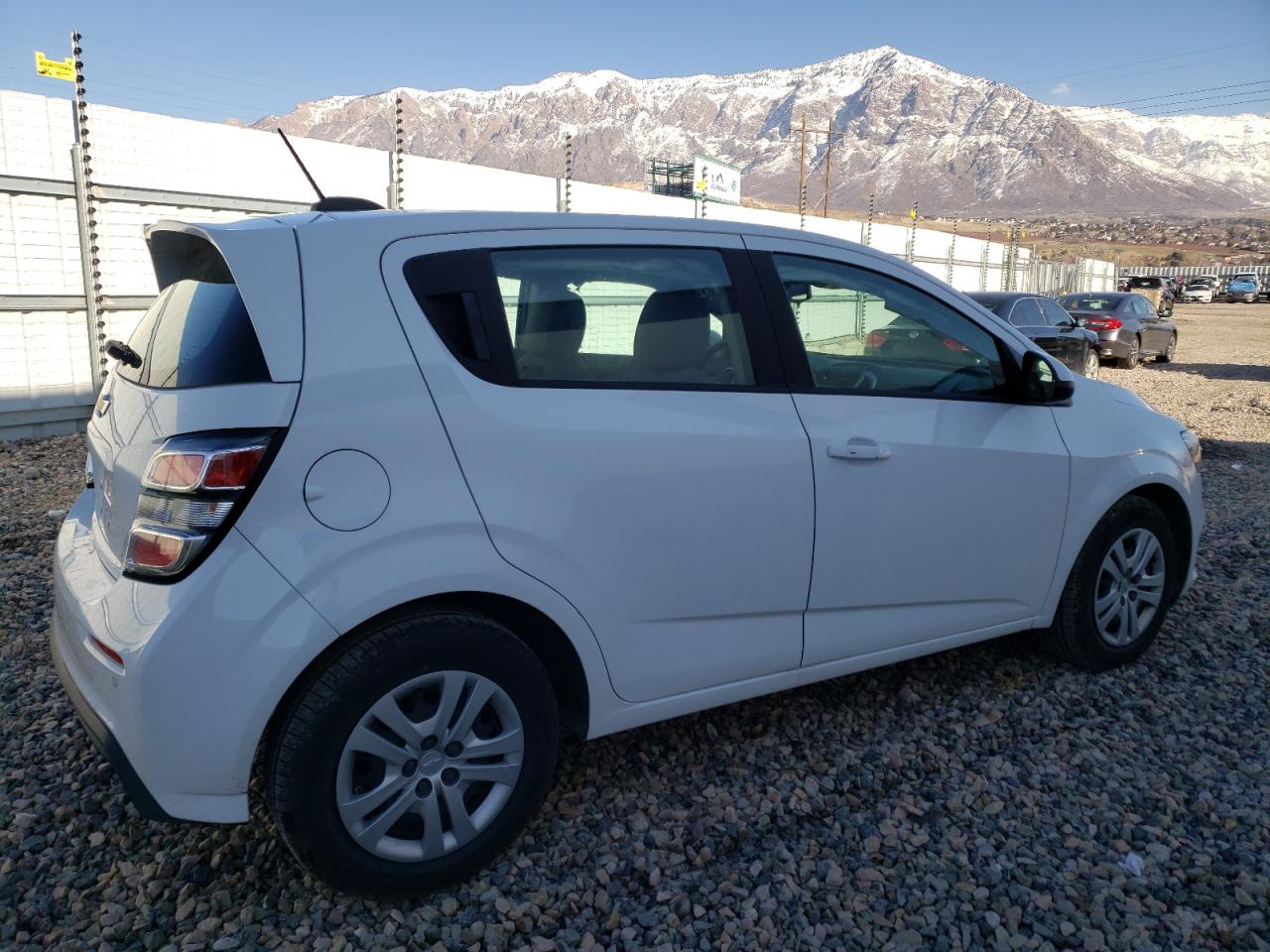 Image 3 of 2020 CHEVROLET SONIC  2020 with VIN 1G1JG6SBXL4123408