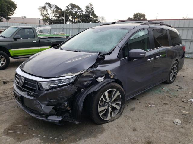 Image 1 of 2022 HONDA ODYSSEY TOURING 2022 with VIN 5FNRL6H8XNB010085