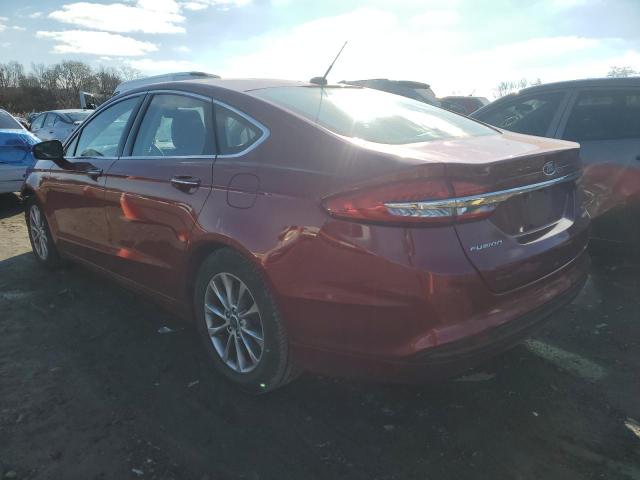 Image 2 of 2017 FORD FUSION SE 2017 with VIN 3FA6P0HDXHR166024