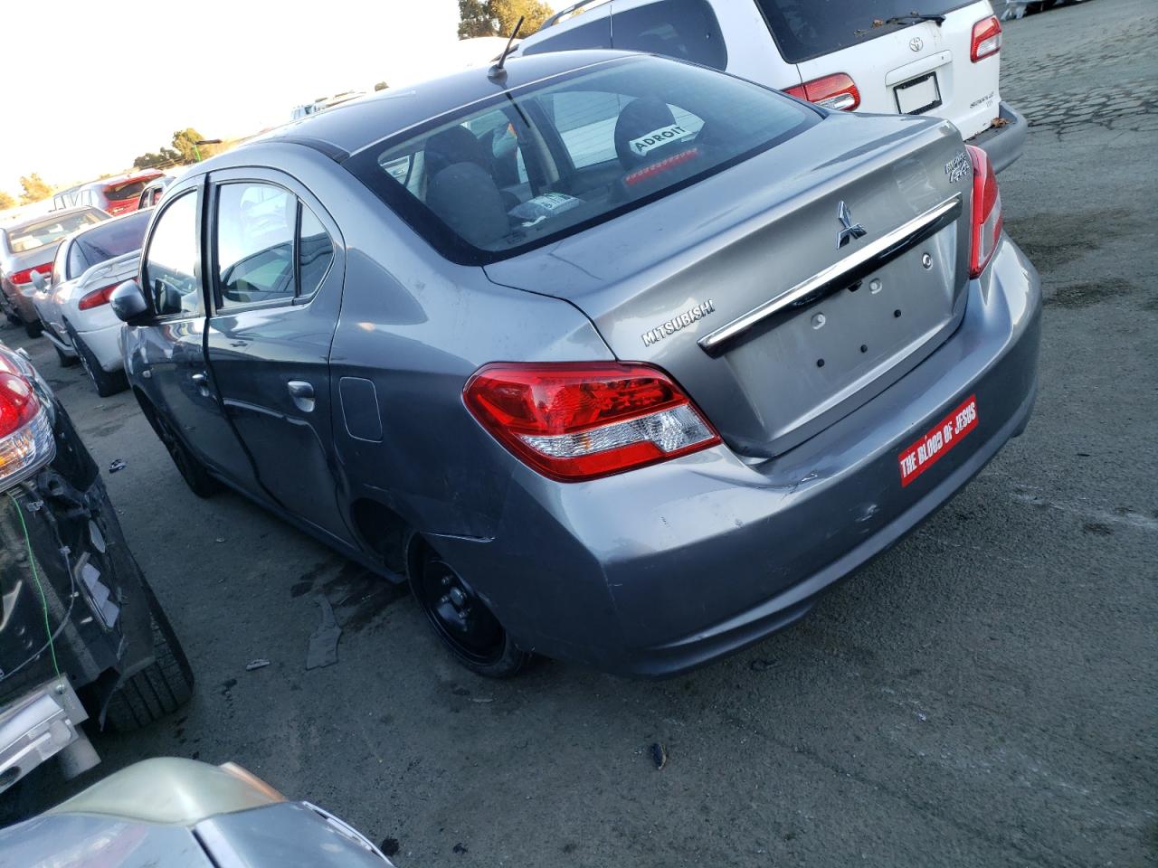 Image 2 of 2019 MITSUBISHI MIRAGE G4 ES 2019 with VIN ML32F3FJ5KHF09018