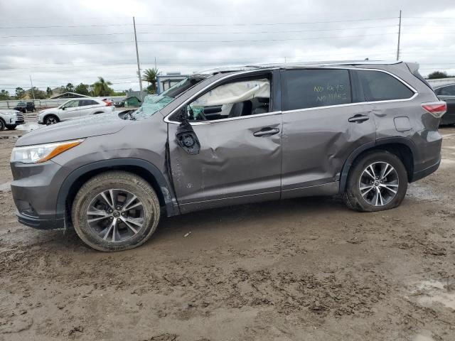 Image 1 of 2016 TOYOTA HIGHLANDER XLE 2016 with VIN 5TDKKRFH6GS144051