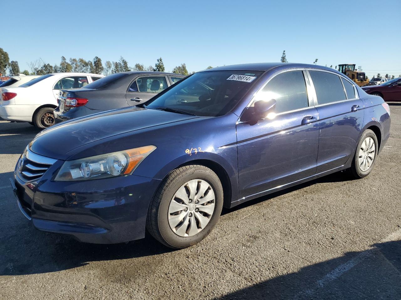 Изображение 1 2012 HONDA ACCORD LX 2012 с VIN 1HGCP2F3XCA070854