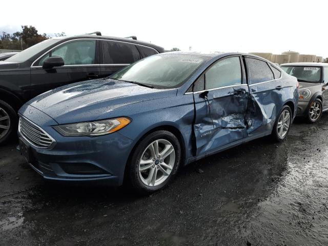 Image 1 of 2018 FORD FUSION SE HYBRID 2018 with VIN 3FA6P0LUXJR257386