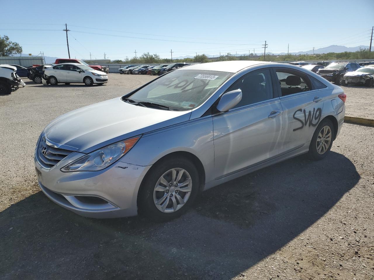 Obraz 1 z 2012 HYUNDAI SONATA GLS 2012 z VIN 5NPEB4ACXCH409212