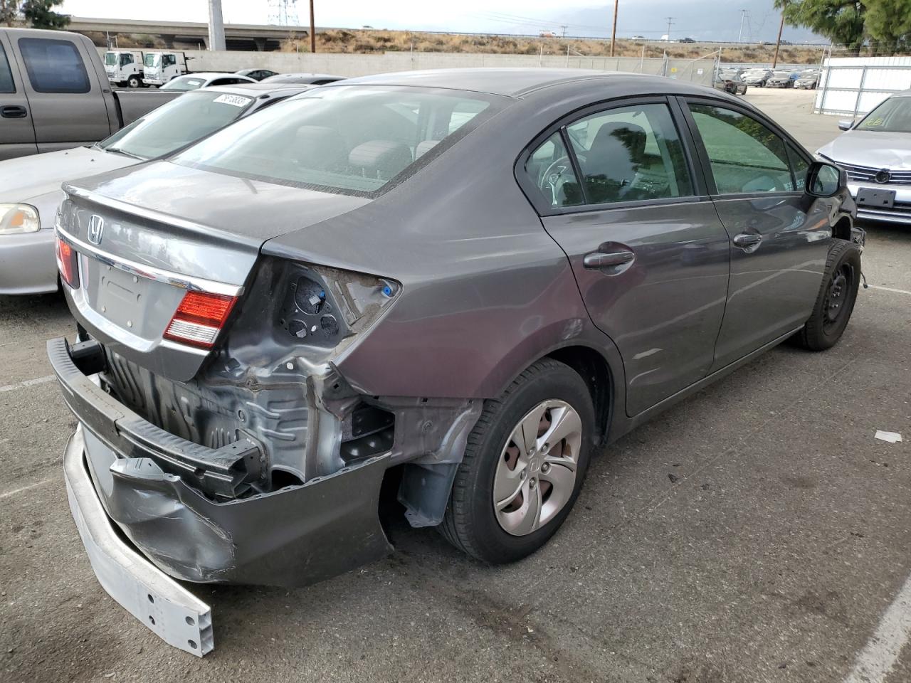 Image 3 of 2013 HONDA CIVIC LX 2013 with VIN 2HGFB2F59DH515259
