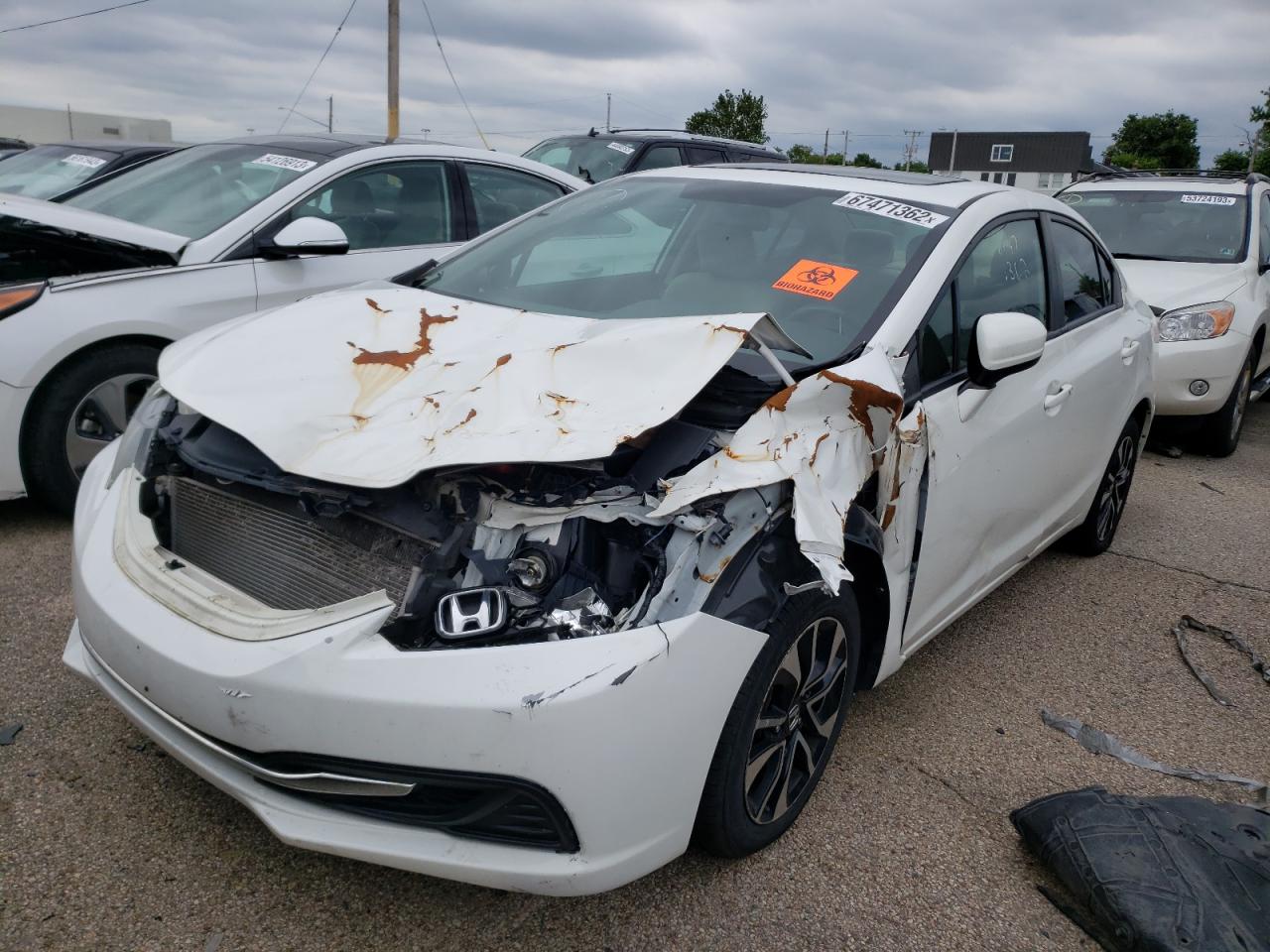 Image 1 of 2015 HONDA CIVIC EX 2015 with VIN 19XFB2F84FE259958