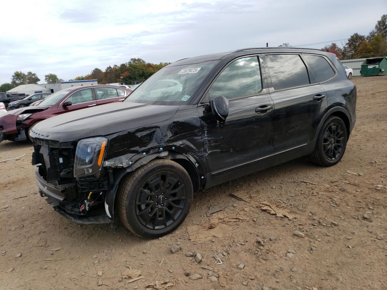 Image 1 of 2022 KIA TELLURIDE SX 2022 with VIN 5XYP5DHC9NG310087