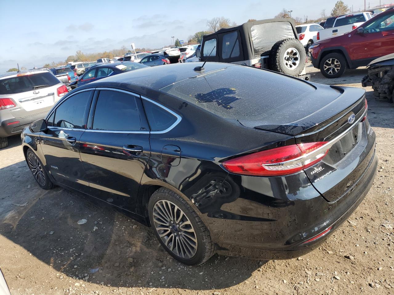 Изображение 2 2018 FORD FUSION TITANIUM/PLATINUM HEV 2018 с VIN 3FA6P0RU1JR141131