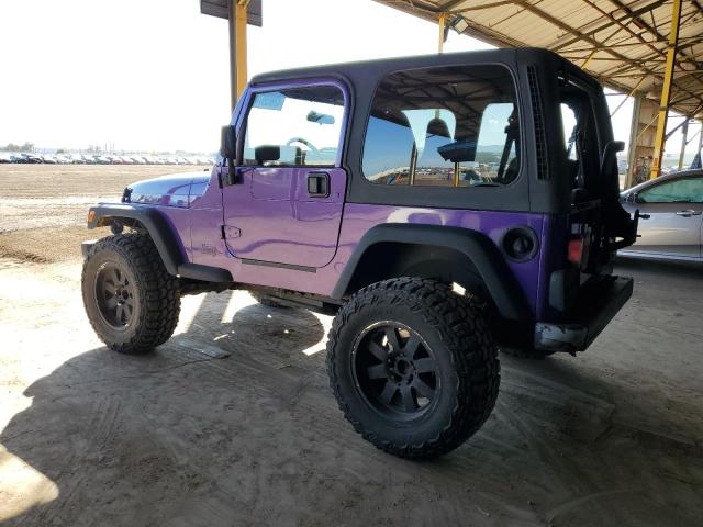 Image 2 of 2002 JEEP WRANGLER / TJ SPORT 2002 with VIN 1J4FA49S62P720037