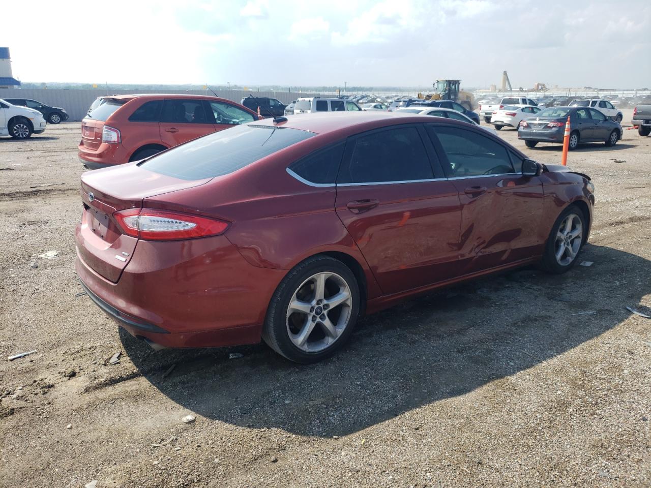 Изображение 3 2014 FORD FUSION SE 2014 с VIN 3FA6P0HD9ER220280