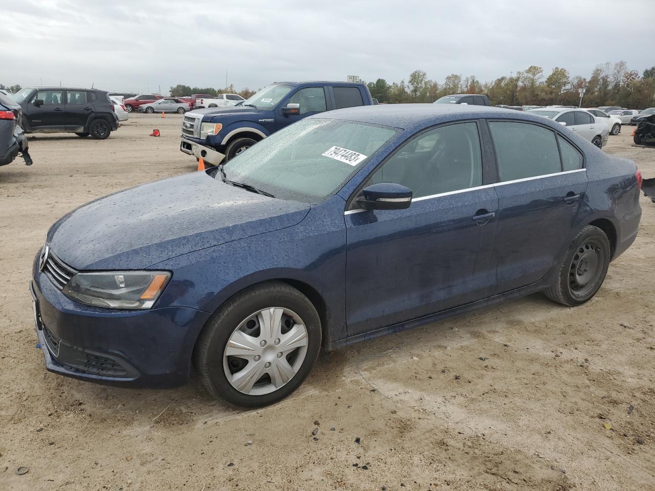 Image 1 of 2013 VOLKSWAGEN JETTA SE 2013 with VIN 3VWDP7AJ0DM208487