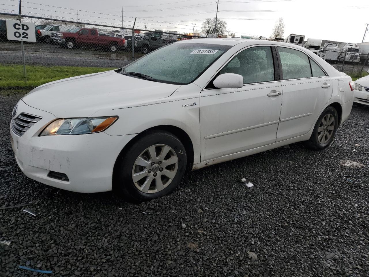 Image 1 of 2007 TOYOTA CAMRY HYBRID 2007 with VIN 4T1BB46KX7U012495