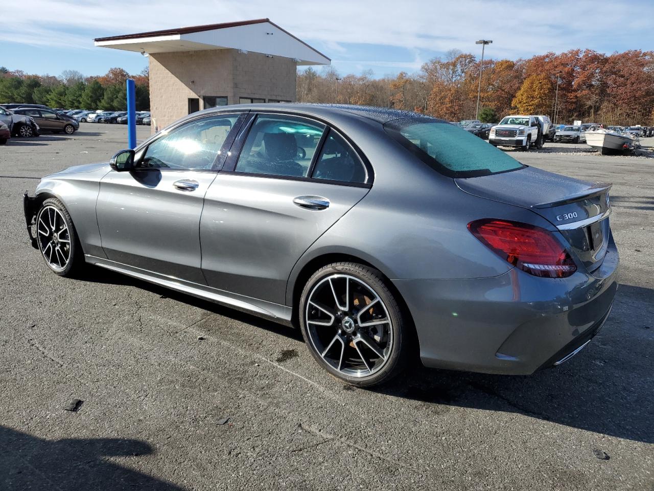 Image 2 of 2019 MERCEDES-BENZ C 300 4MATIC 2019 with VIN 55SWF8EBXKU286802