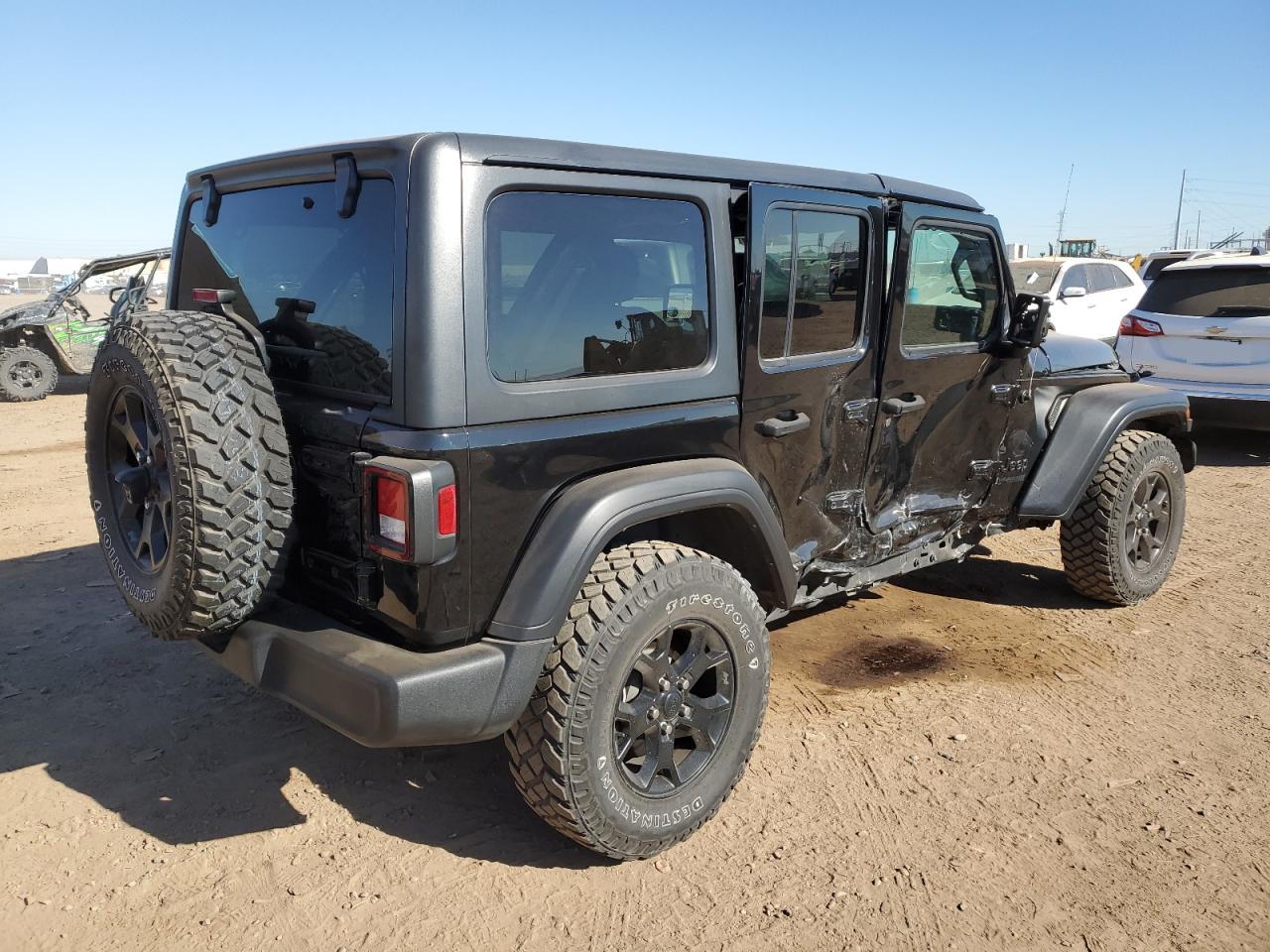 Obraz 3 z 2020 JEEP WRANGLER UNLIMITED SPORT 2020 z VIN 1C4HJXDG6LW234371