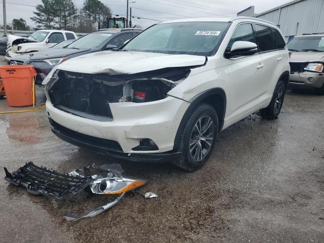 2016 TOYOTA HIGHLANDER XLE 2016 image