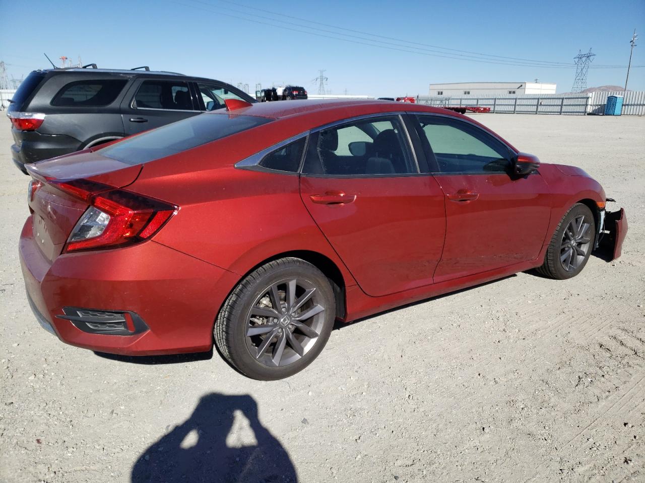 Image 3 of 2020 HONDA CIVIC EX 2020 with VIN 19XFC1F3XLE200677