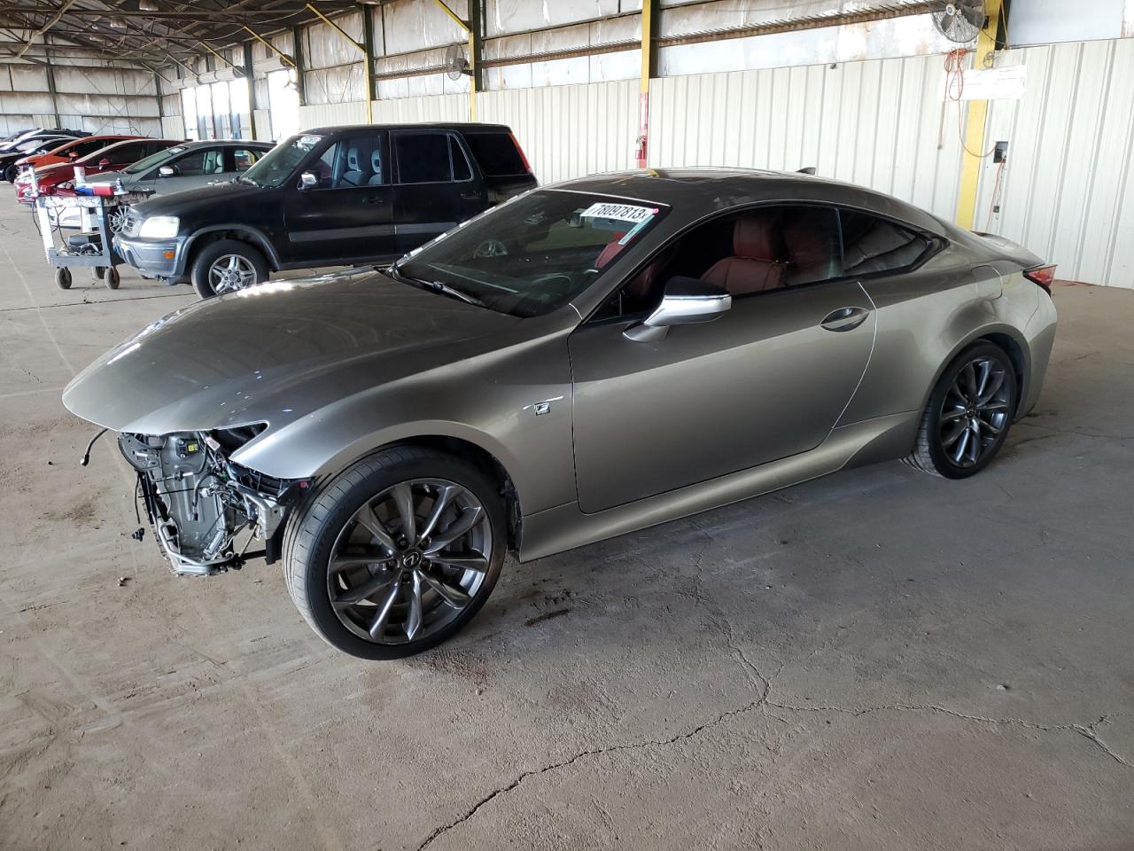 Image 1 of 2021 LEXUS RC 350 BASE 2021 with VIN JTHGZ5BC9M5024135