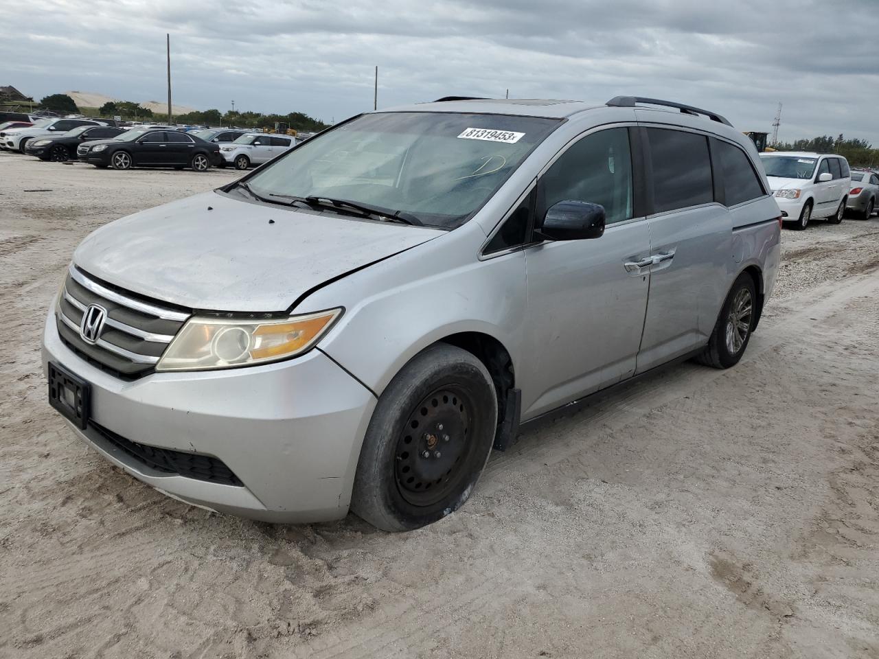 Изображение 1 2012 HONDA ODYSSEY EXL 2012 с VIN 5FNRL5H65CB027091