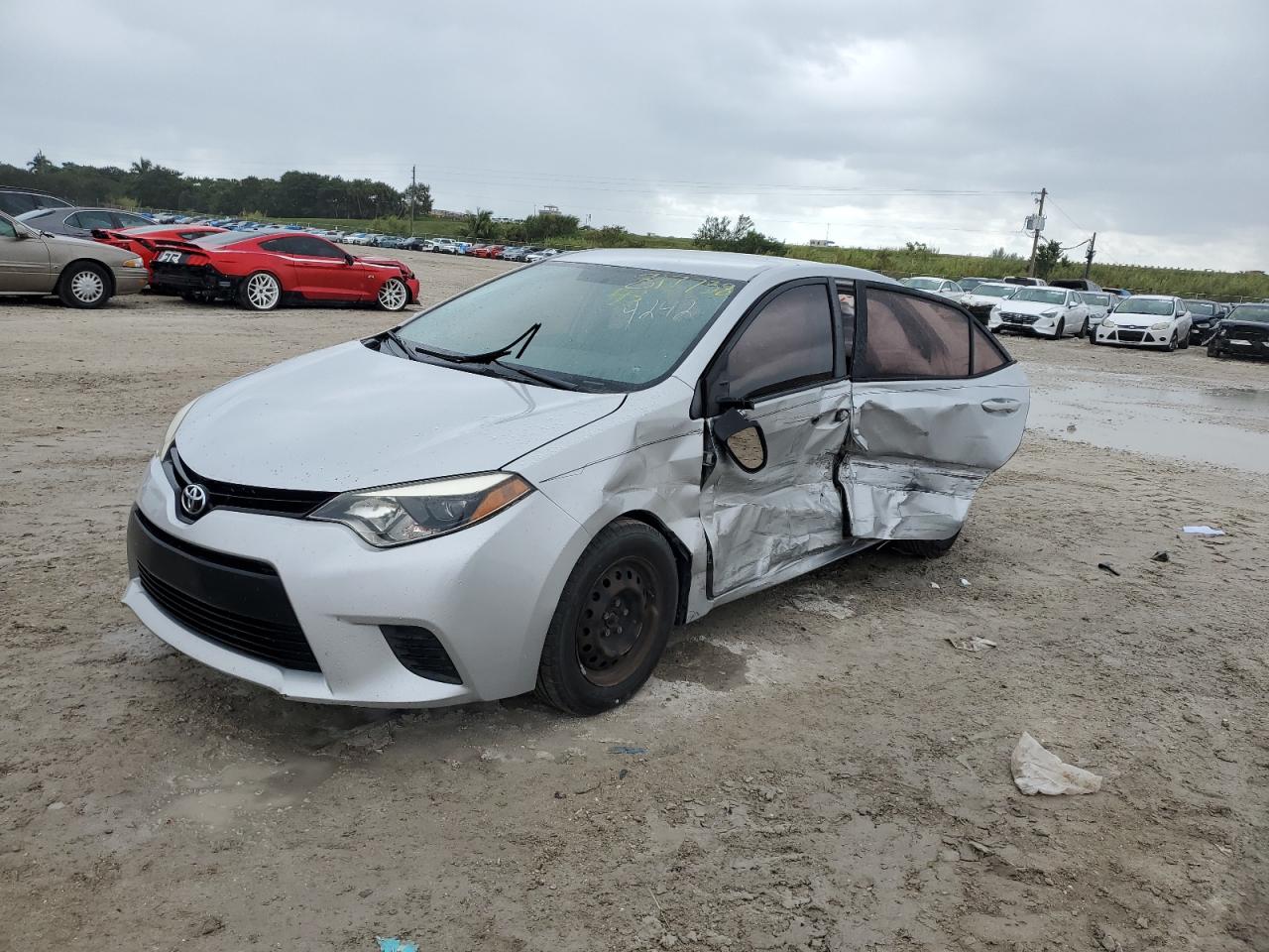 Obraz 1 z 2014 TOYOTA COROLLA L 2014 z VIN 2T1BURHE4EC029242