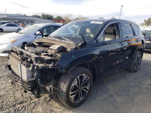 Image 1 of 2019 HYUNDAI SANTA FE LIMITED 2019 with VIN 5NMS5CAA2KH113034