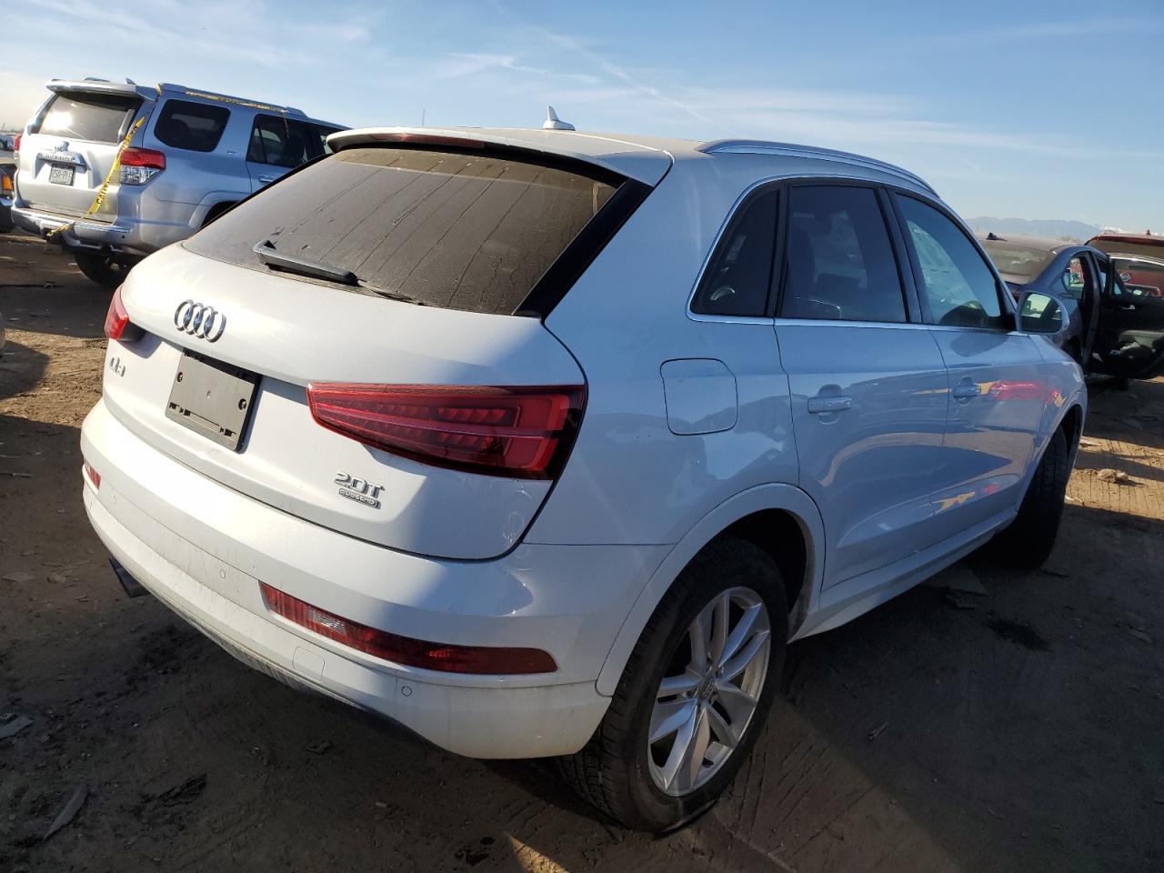 Image 3 of 2016 AUDI Q3 PREMIUM PLUS 2016 with VIN WA1EFCFS2GR011838