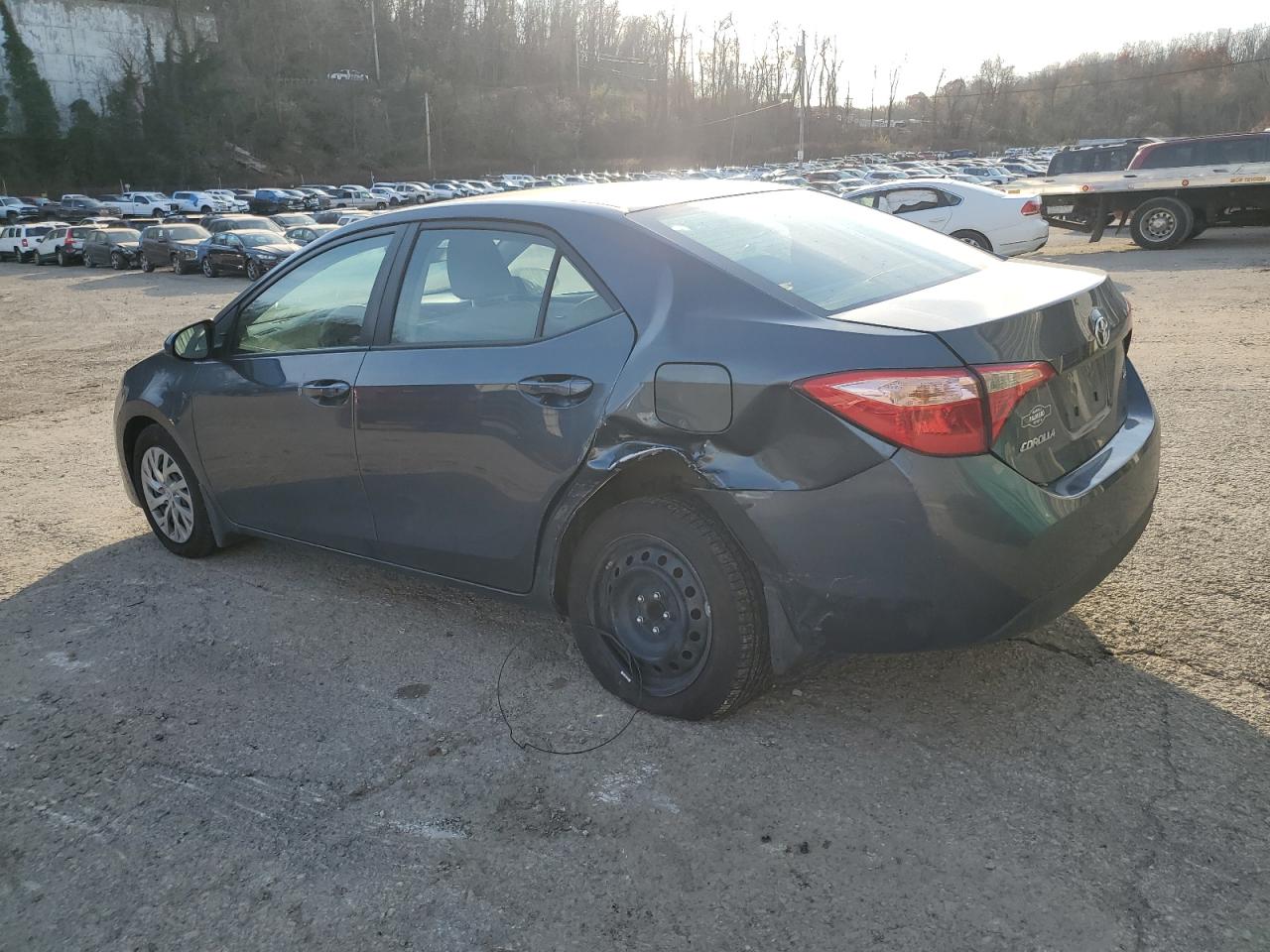 Image 2 of 2018 TOYOTA COROLLA L 2018 with VIN 2T1BURHE8JC010848