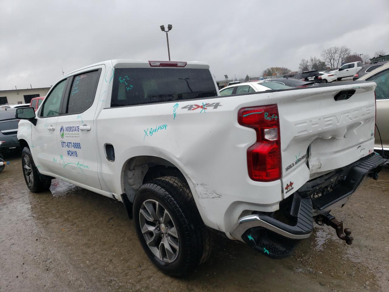 Obraz 2 z 2021 CHEVROLET SILVERADO K1500 LT 2021 z VIN 1GCUYDED0MZ299729