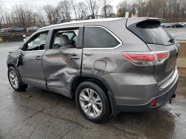 Изображение 2 2014 TOYOTA HIGHLANDER XLE 2014 с VIN 5TDJKRFH8ES039343
